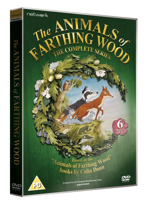 The Animals of Farthing Wood box set cover - now available from Network