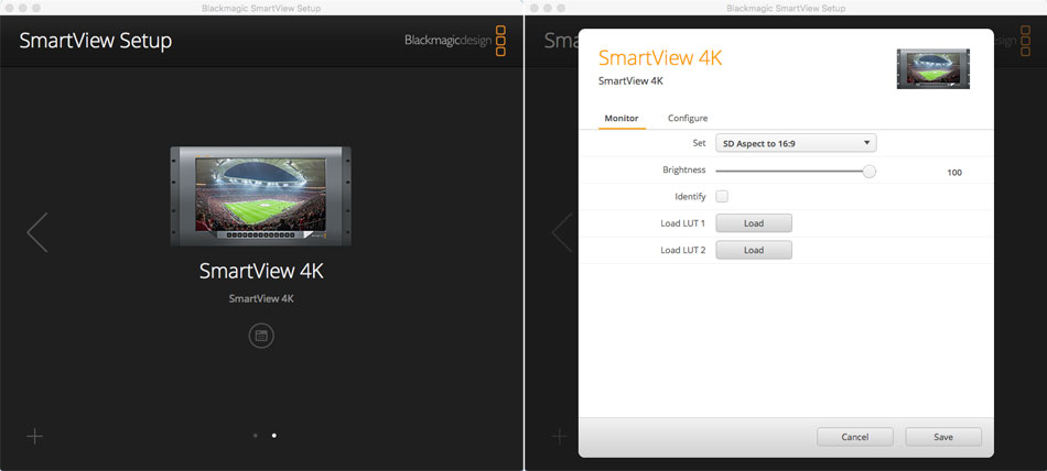 Instaling LUTs on the Blackmagic Smartview 4K