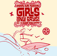 Animal girls only surf days at Newquay and Polzeath