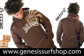 Genesis surfshop for Billabong, Animal and Quiksilver mens surf wear