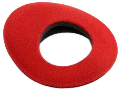 Buy the Bluestar viewfinder Eyecushion - Oval large in red
