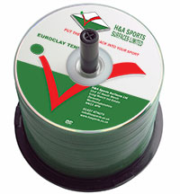 new dvd for Euroclay Tennis surfaces from H&A Sports surfaces - click to enlarge