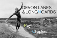 Main menu for Devon Lanes and Longboards