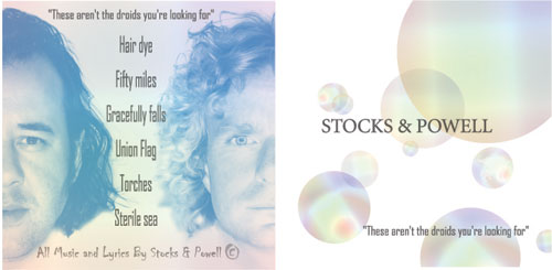 Stocks and Powell Droid CD cover