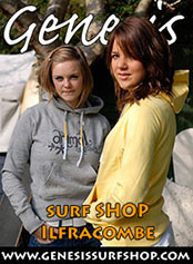 Genesis surf shop north devon for Roxy, Billabong and Animal girl surfwear