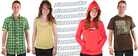 New products for Genesis surf shop March 2011
