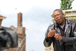 Saint Onyeka music video production stills