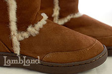 New product pics for Lambland - sheepskin and leather specialists North Devon