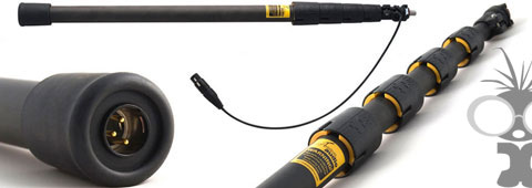 The lightwave boom pole