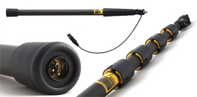 The lightwave boom pole