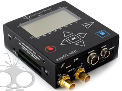 Hire the Nanoflash recorder
