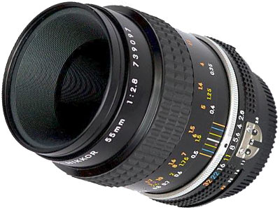 Nikon 55mm Micro prime lens