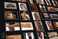 Tattoo photo gallery using 3d lightbox effects - click to enlarge