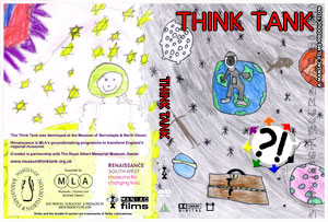 Think Tank DVD cover designed with help from local school kids