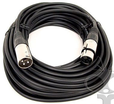 XLR audio cables for hire