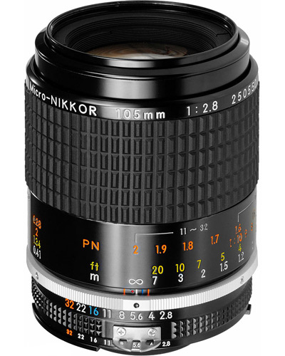  Nikon 105mm macro f/2.8  prime lens  - will fit Canon EF  