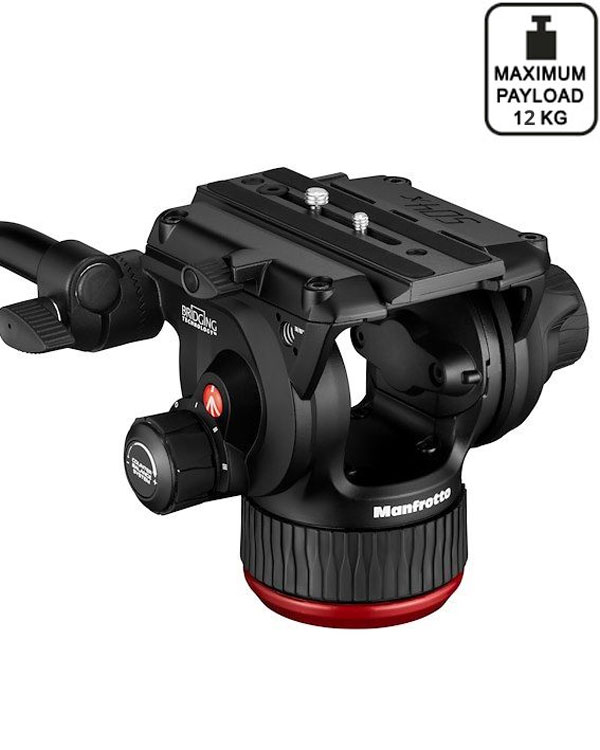  Manfrotto 504x 75mm flat base fluid tripod head  