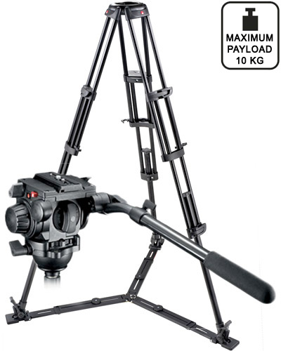  Manfrotto 545 tripod with 519 video head  