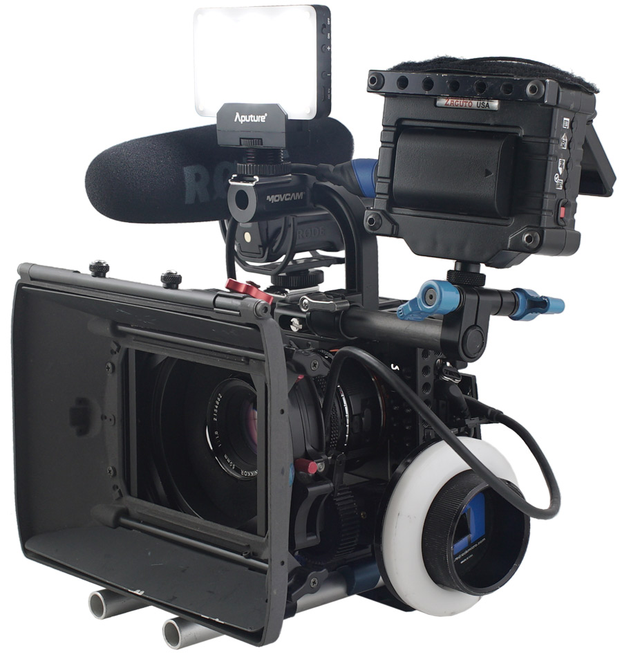 Tripod mounted camera rig hire