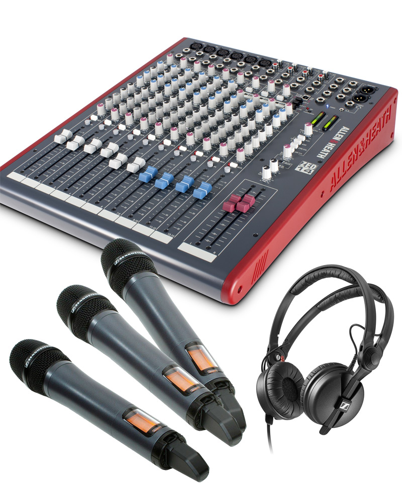  Mixing desk live audio kit  