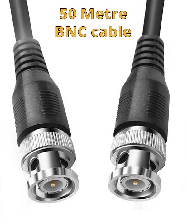  BNC 75ohm Coax Video Cables 12G-SDI 50m  