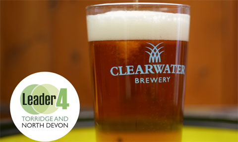 Promotional shoot at Clearwater Brewery for North Devon +