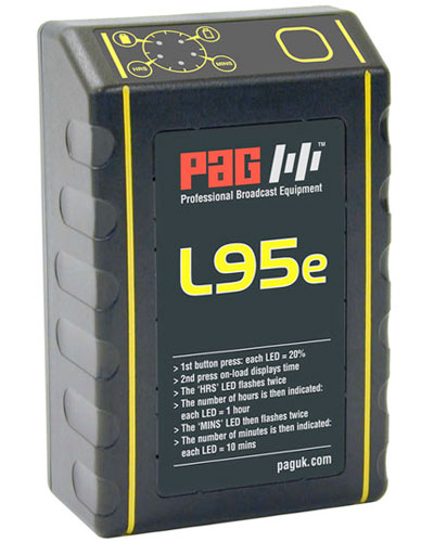  PAG L95e 95W V-lock Battery Power Circle  