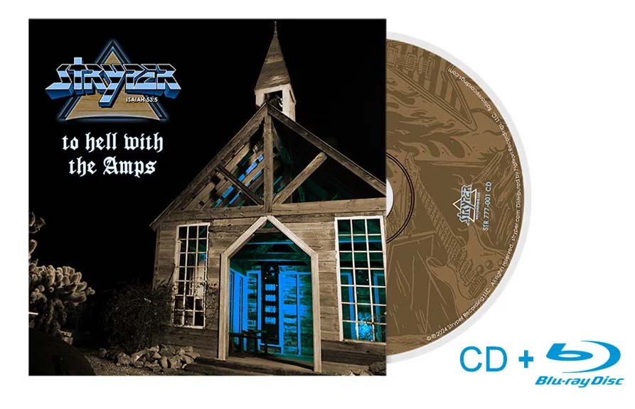 Stryper To Hell with the Amps Blu-ray and CD combo package