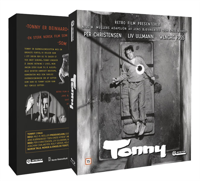 Tonny disc cover for the newly released Blu-ray version of this classic 1962 film