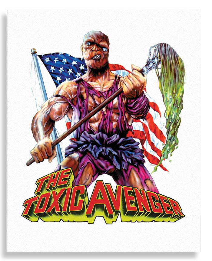 The Toxic Avenger front cover of slip case