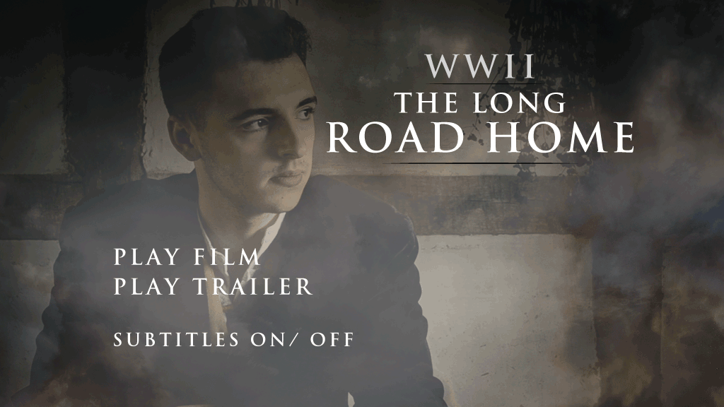 WWII Long Road Home DVD menu