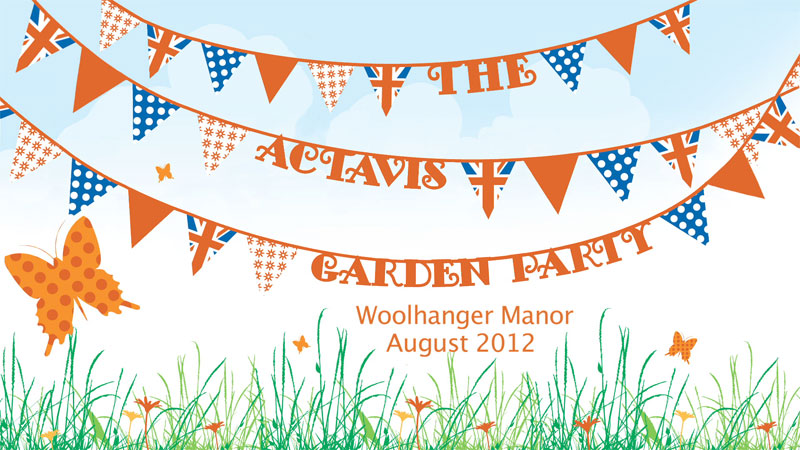 Actavis Garden Party at Woolhanger Manor