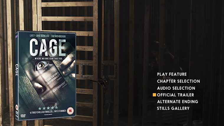 CAGE - feature film DVD authoring & iTunes encoding