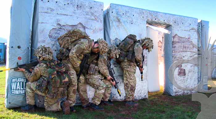 Military filming in Brecon with IWC