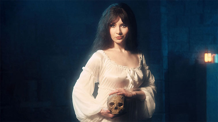 Megan Tremethick stars as The Queen of Ginnarra posing here for publicity shots