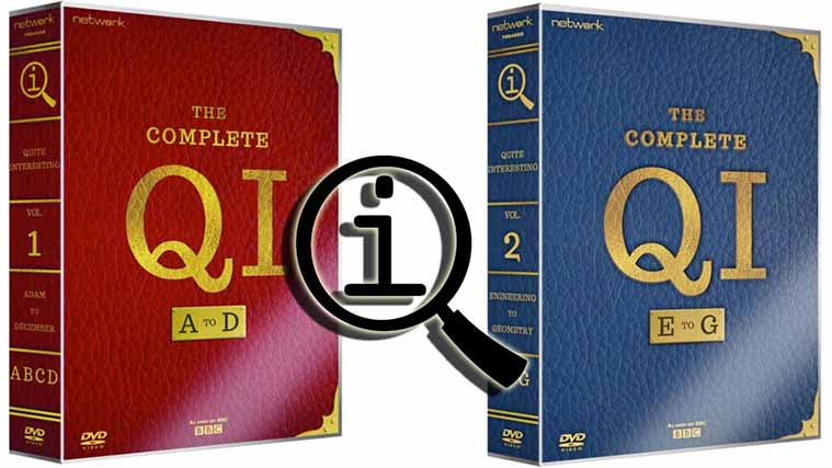 QI Vol 1  2 DVD Box Set Authoring