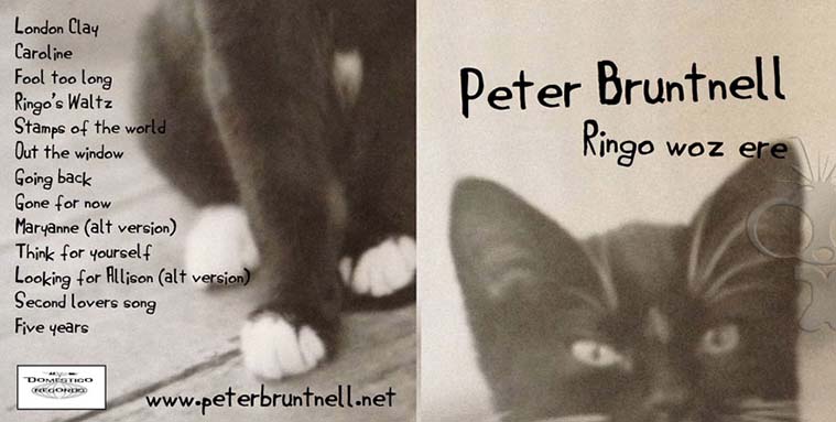 Additional CD duplication for Peter Bruntnells Ringo Woz Ere album