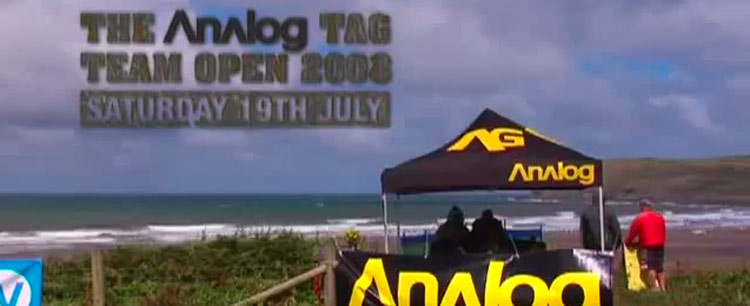 ANALOG Tag Team surf contest film