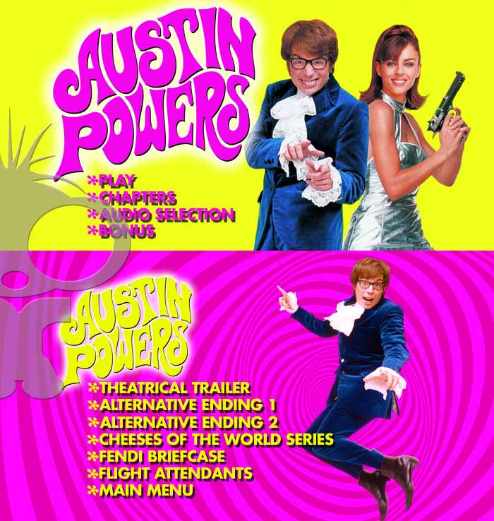 DVD & Blu-ray Production for Austin Powers