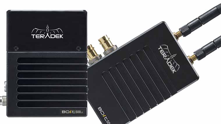 Teradek Bolt 500 LT 3G-SDI Wireless kit now available