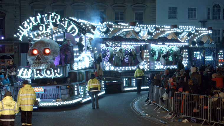 Live filming vision mixing  DVD & Blu-ray production for Bridgwater Carnival 2016