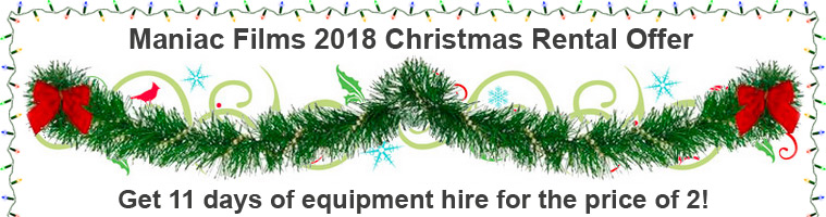2018 Christmas Camera Hire Offer