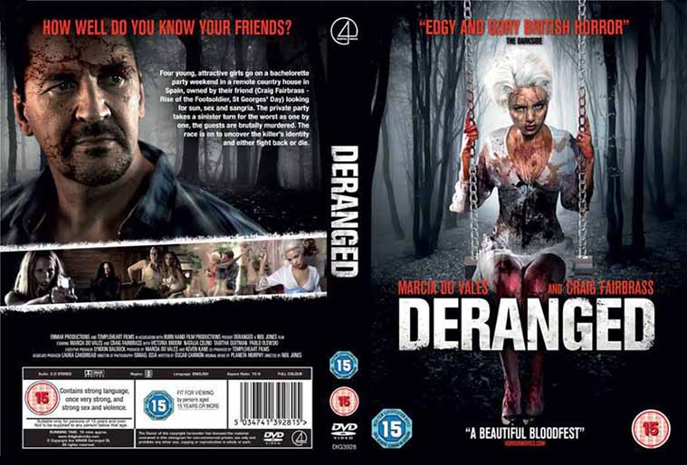 Deranged - A film shot using Maniac lenses gets UK DVD release