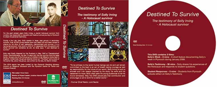 Replication for Destined To Survive Holocaust DVD