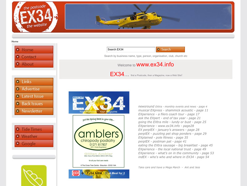 EX34 website goes live