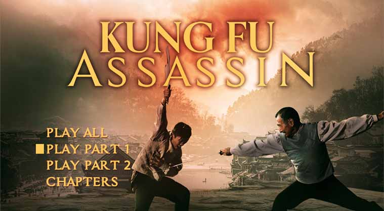 Kung Fu Assassin DVD Authoring