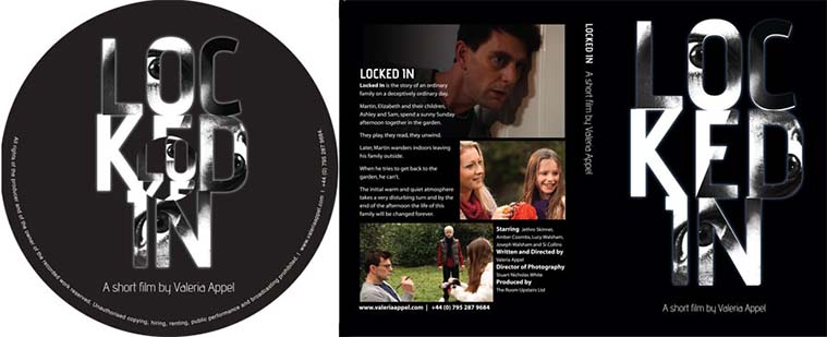 DVD authoring & printing for short film Locked In