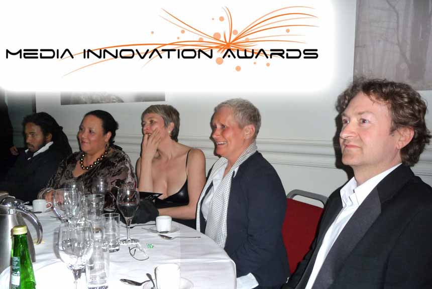 Maniac Films attend the Media Innovation awards