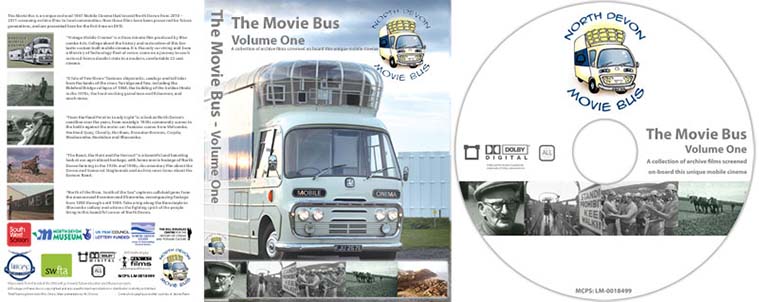 North Devon Movie Bus DVDs go on sale