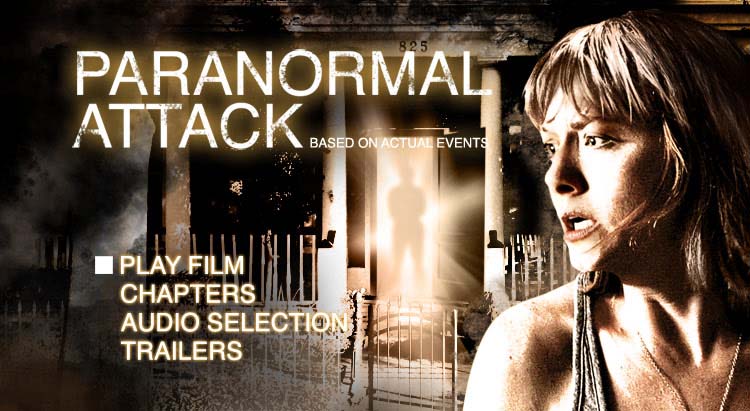 Paranormal attack - DVD authoring for retail release